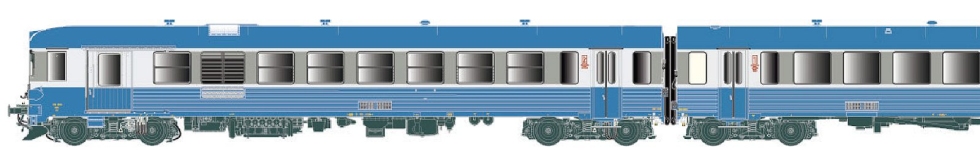 LS Models LS11027S - H0 - 2-tlg. Triebzug X 4900, SNCF, Ep. IV - DC-Sound